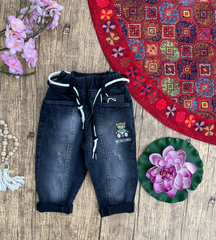 شلوار لی نقلی پسرانه جدید