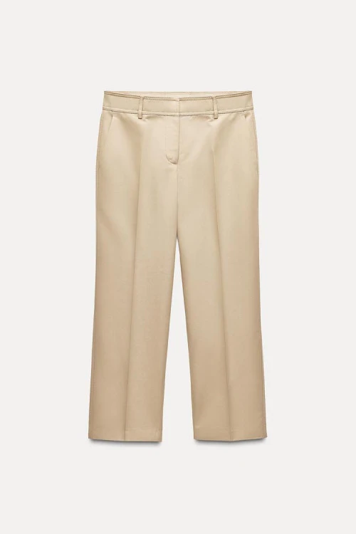 شلوار کتان ضدآب ZARA