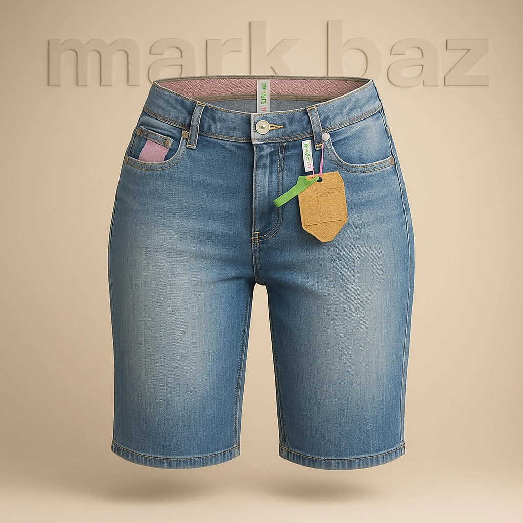 شلوارک جین زنانه اورجینال برند DENIM Co (Primark) سایز 36 ساخت ترکیه – استوک مارک باز