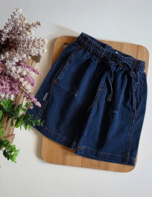 شلوارک جین لش از ۷ الی ۹ سال
