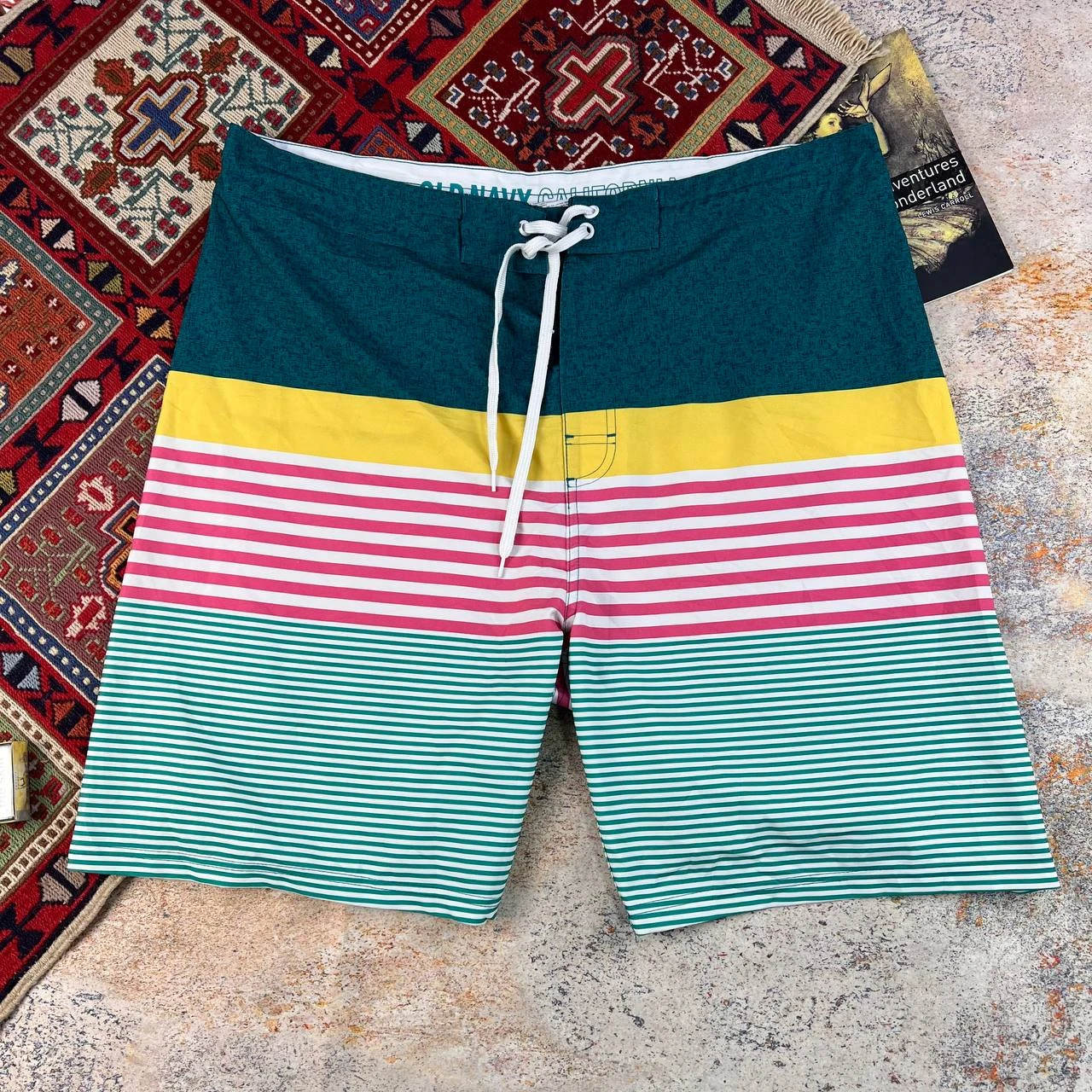 شلوارک ساحلی مردانه Old Navy اورجینال سایز 38- استوک مارک باز