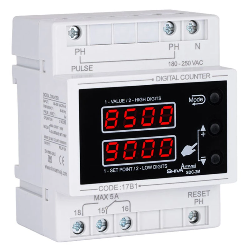 شمارنده دیجیتال شیواامواج SDC-2M – 17B1 شیوا امواج