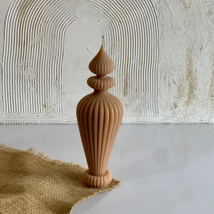 شمع استوانه گنبدی