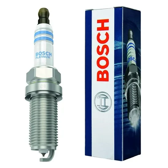 شمع خودرو بوش (Bosch) مدل تک پلاتین سوزنی پایه بلند کد ۶۷۶۵-FR7MPP10