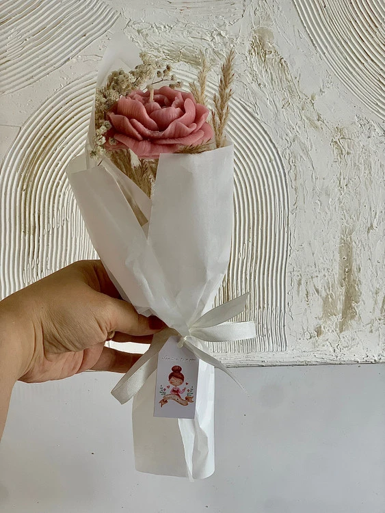 شمع دسته گل