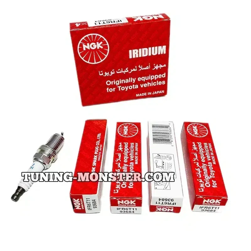 شمع سوزنی پایه کوتاه NGK ایریدیم IFR6T-11 اصل ژاپن