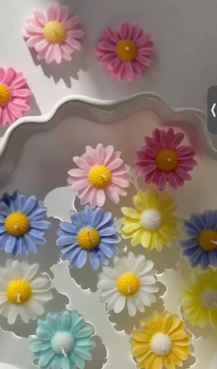 شمع شناور بابونه