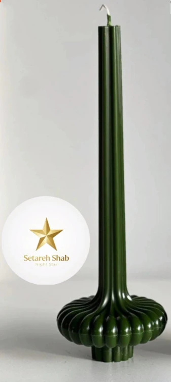 شمع شیاردار استوانه