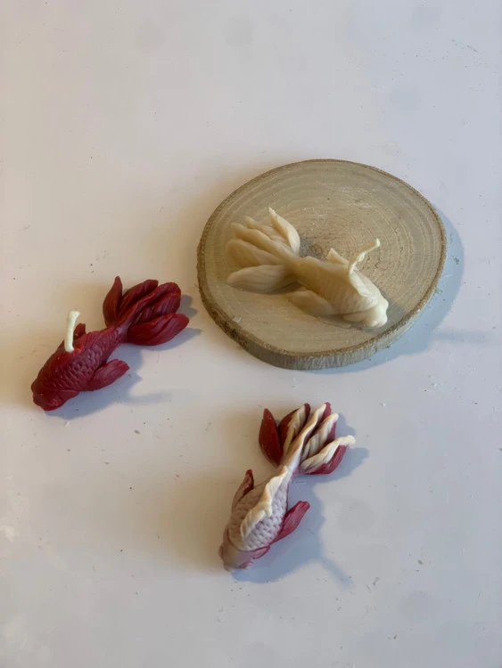 شمع ماهی کوچک 7 سانتی
