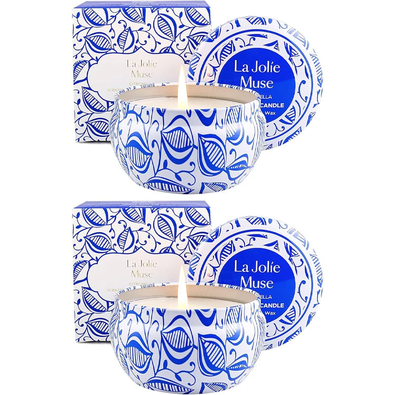 شمع معطر La Jolíe Muse مدل Citronella