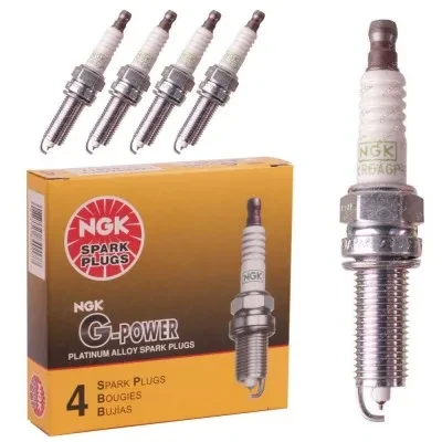 شمع موتور سوناتا پایه بلند پلاتینیوم سوزنی یورو۴ ان جی کی NGK کد LZKR6AGP-E-94017