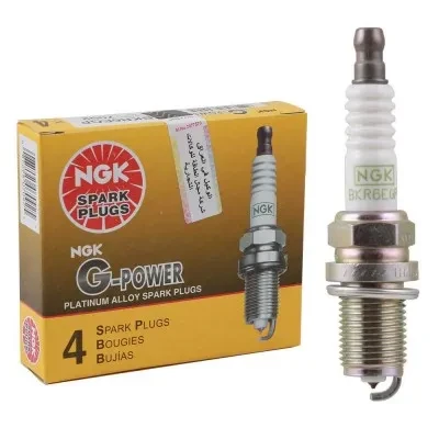 شمع موتور سوناتا پایه کوتاه سوزنی پلاتینیوم ان جی کی NGK کد BKR6E-GP-7092