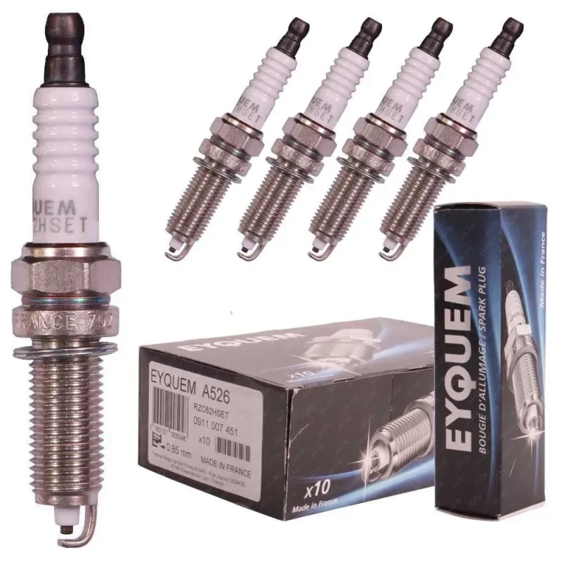 شمع موتور پراید یورو ۴ پایه بلند یورو۴ اکیوم (EYQUEM) کد A526-RZC62HSET