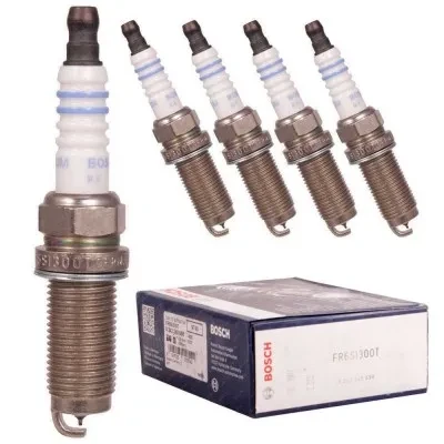 شمع موتور پژو ۲۰۶ صندوق دار پایه بلند سوزنی ایریدیوم لیزری بوش کد FR6SI300T