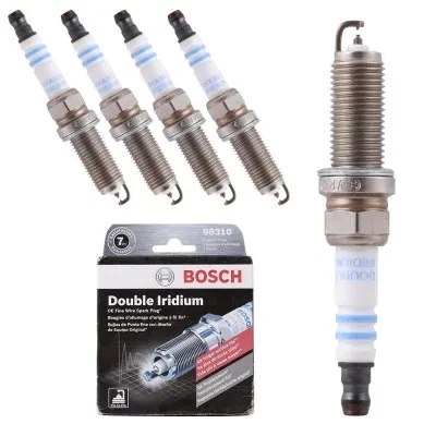 شمع موتور پژو ۵۰۸ پایه بلند دبل ایریدیم دوسر سوزن بوش کد VR6NII352U-96310