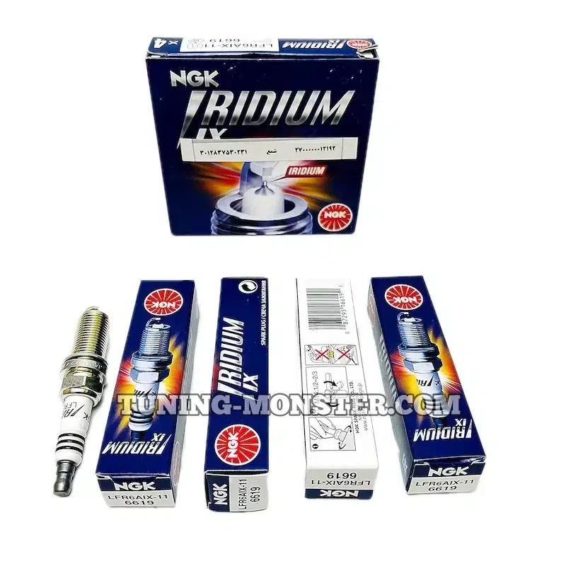 شمع پایه بلند ایریدیوم LFR7AIX11-2309 NGK اصل ژاپن