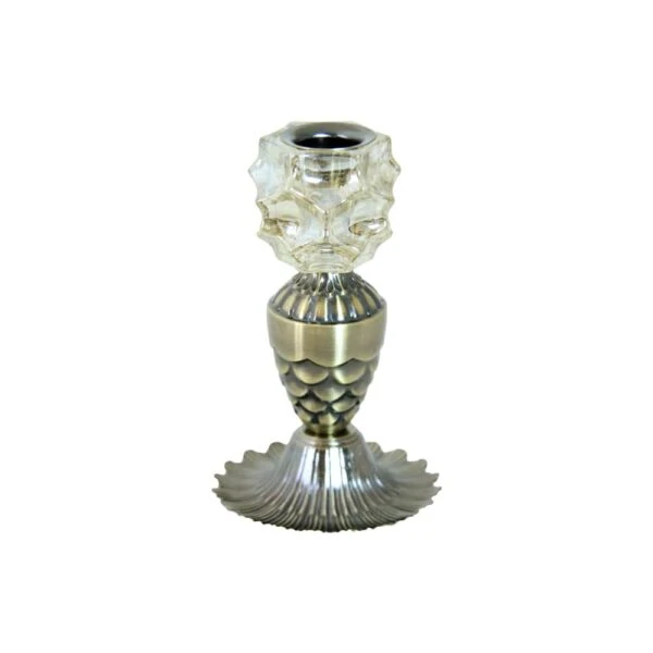 شمعدان مدل استوانه آنتیک مجموعه دو عددی کد A-10037