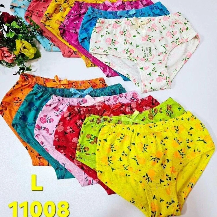شورت دخترانه نخ پنبه سوپر ضد حساسیت مناسب ۳ تا ۶ سال