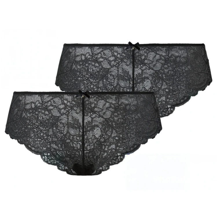 شورت زنانه اسمارا مدل Lace Hipster Briefs --بسته 2 عددی