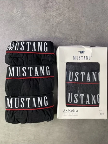 شورت مردانه MUSTANG پک سه عددی