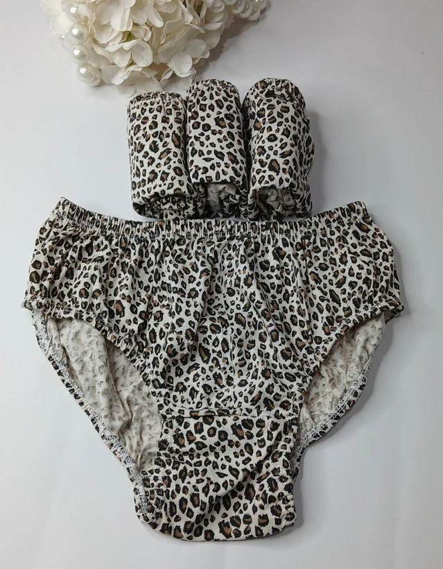 شورت نخ پنبه پلنگی سایز 2XL