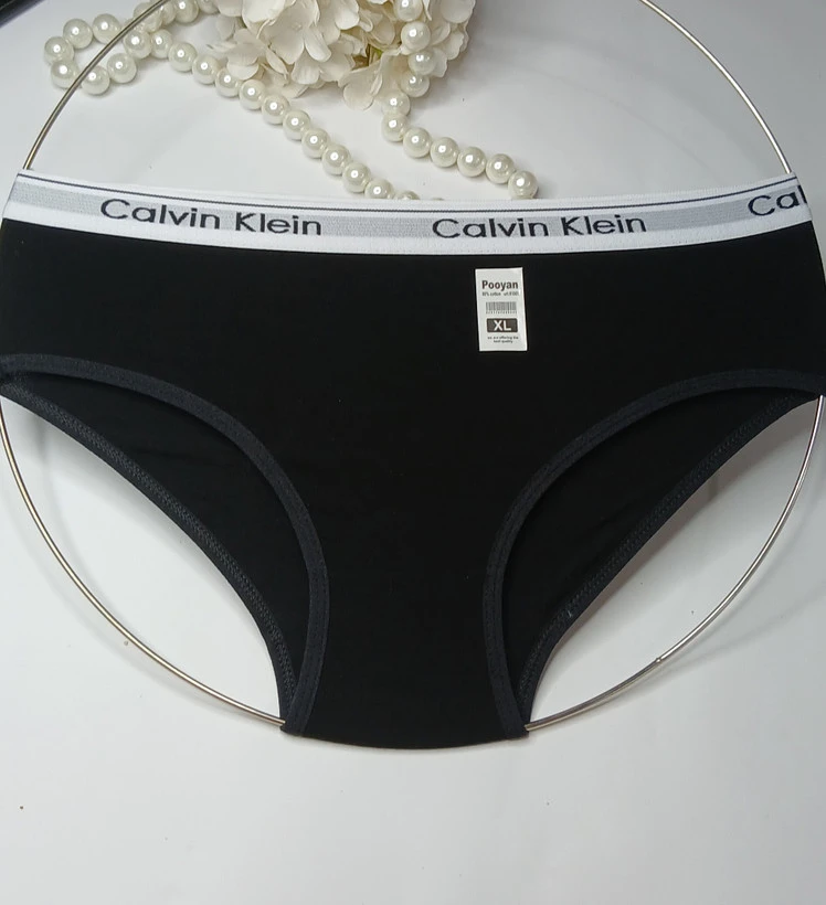 شورت نخ پنبه کلوین رنگ مشکی سایز XL,2XL,3XL