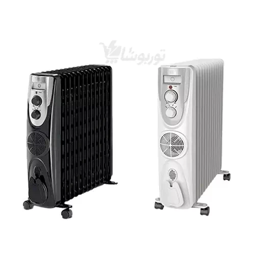 شوفاژ برقی زانتی 11 پره مدل ZMOF-11BH3FZanetti heater ZMOF-11BH3F