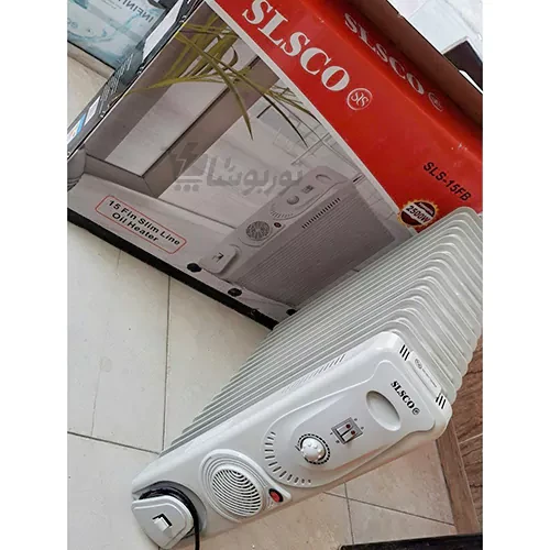 شوفاژ برقی سلسکو 15پره مدل SLS-15FBSlsco SLS-15FB Heater