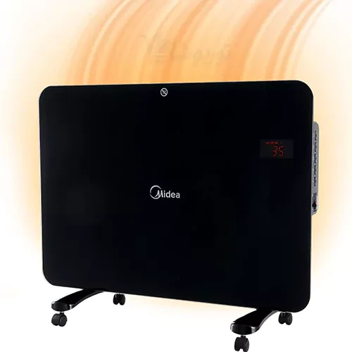 شوفاژ برقی مایدیا مدل NDK15-20MR شیشه‌ای لمسیMidea NDK15-20MR heater