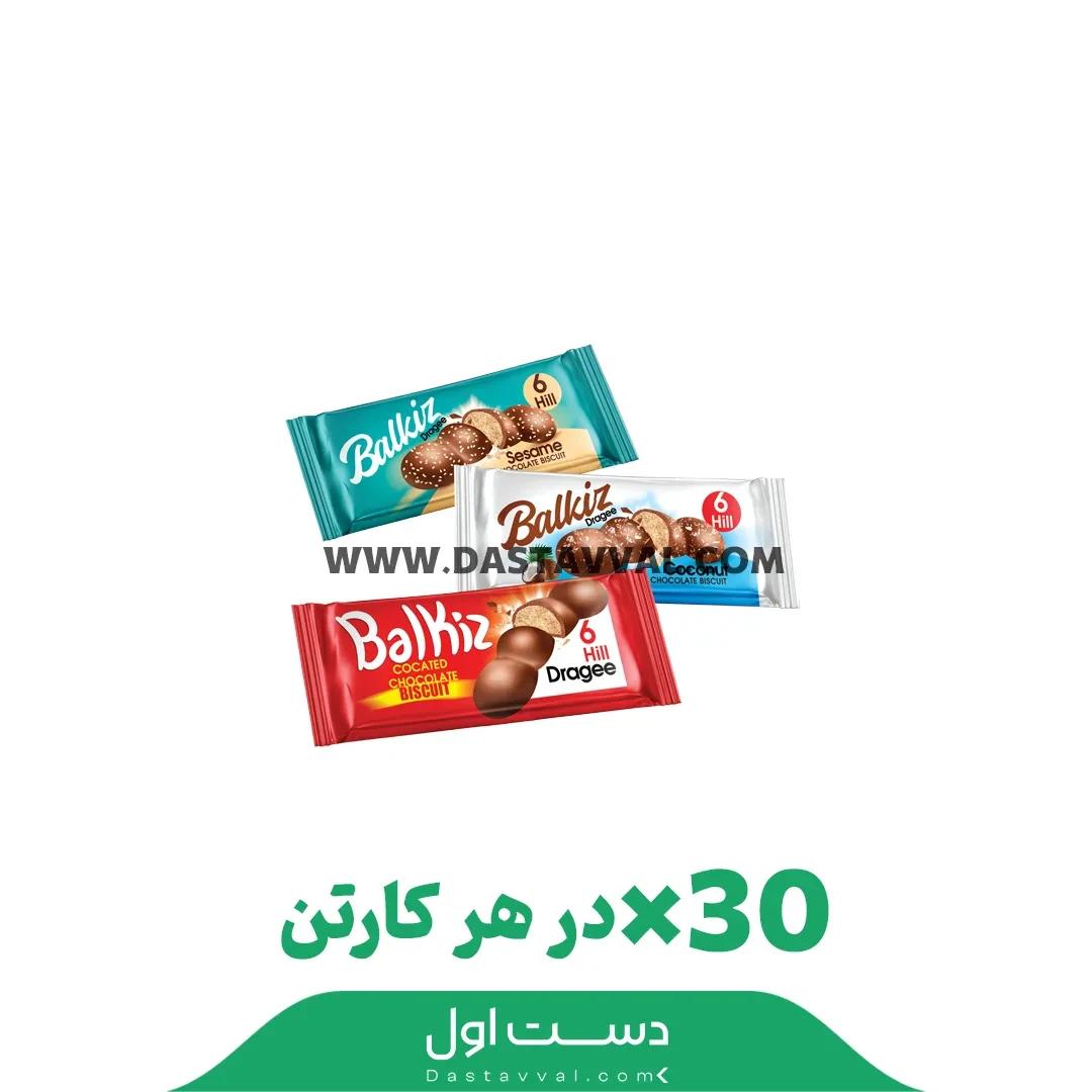 شوكو ‬‫استيک ‬ ‫‪30‬‬ ‫گرم‬ بال قیز (ترافلدار‬ ‫_‬‫كنجدی‬‫_‬‫نارگيلي)‬ – ۳۰ عدد در هر کارتن