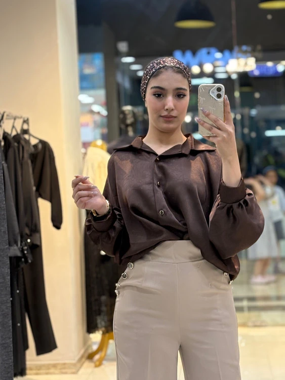 شومبز جلو ضربدری زنانه مناسب مهمونی و بیرون