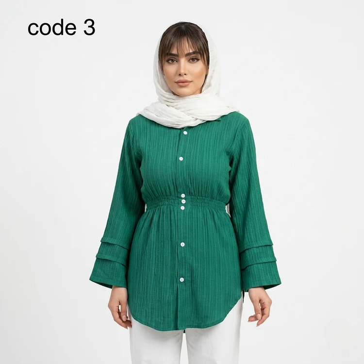 شومیز آیوا مدل درنا علیدسا