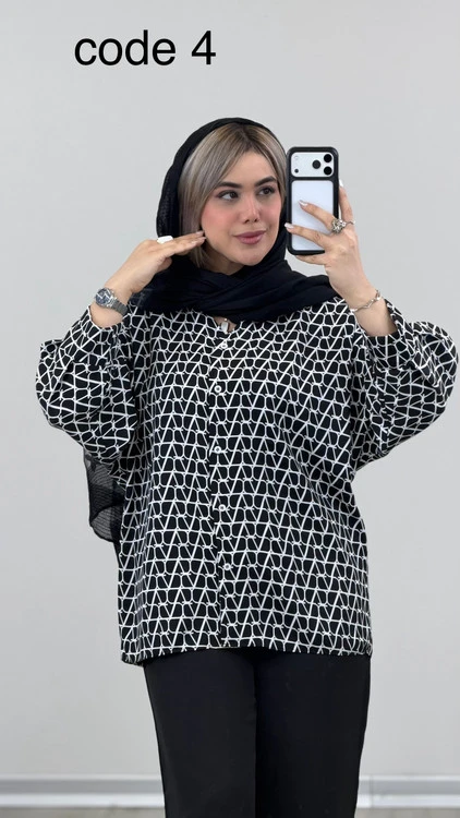 شومیز الیزه مدل نغمه علیدسا