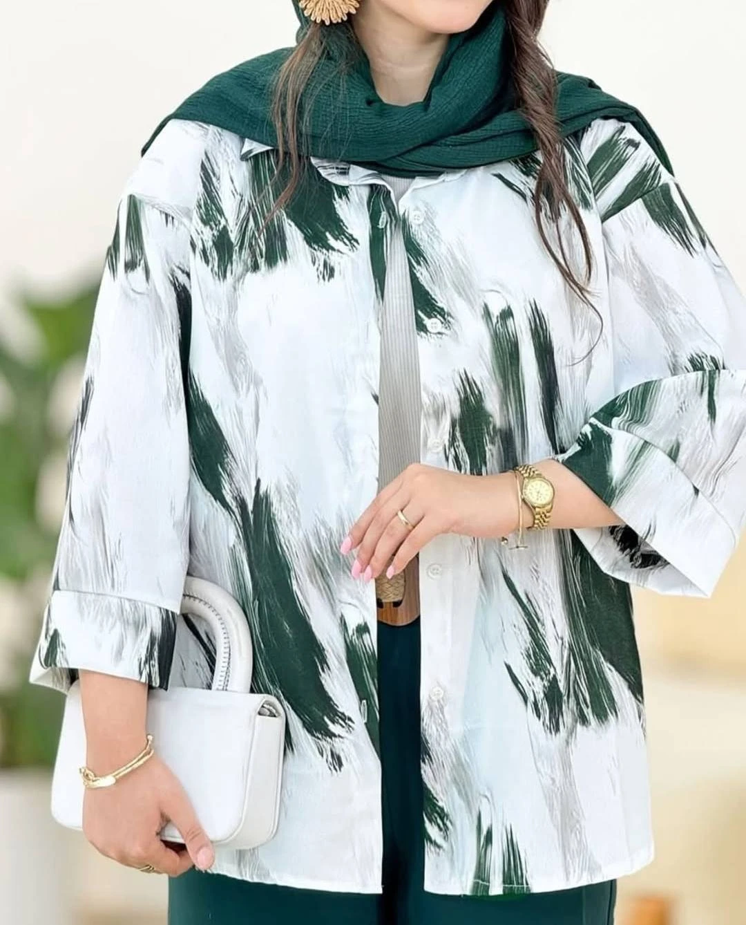 شومیز بوگاتی زنانه جیب نما