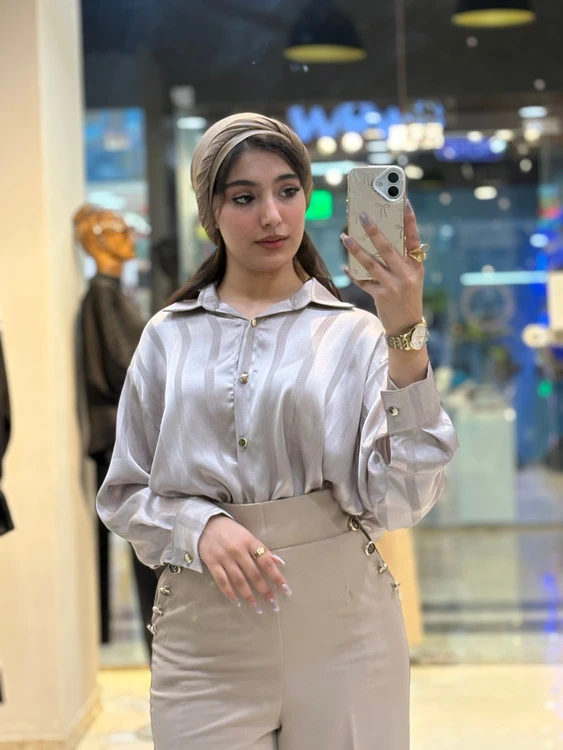 شومیز جلو گره ای زنانه مناسب مهمونی و استایل های بیرونی