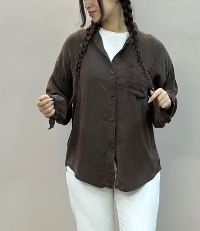 شومیز سیلک چهارفصل ترک آمسو