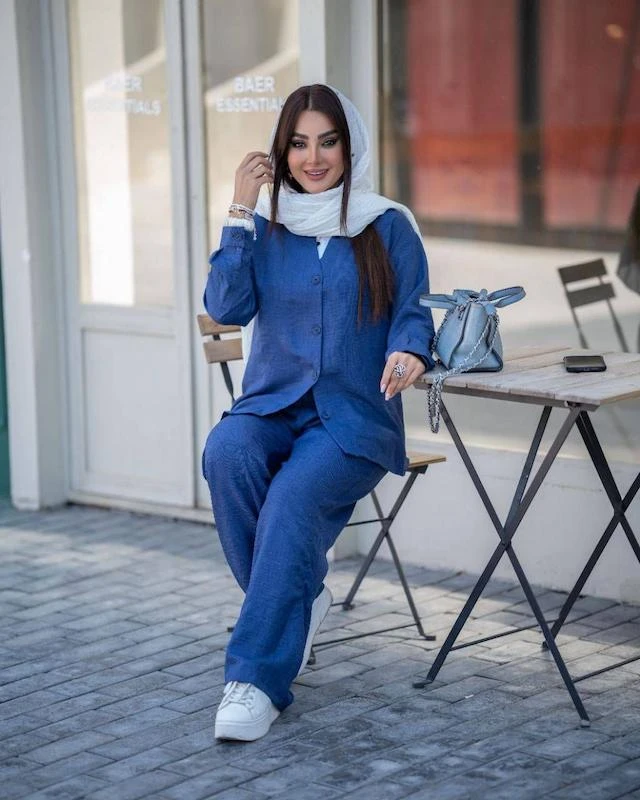 شومیز شلوار ستیا