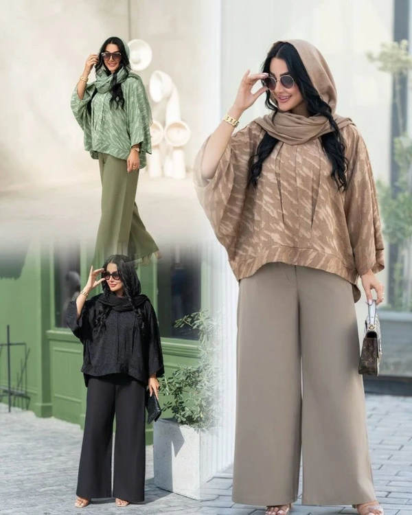 شومیز شلوار مدل نیلما