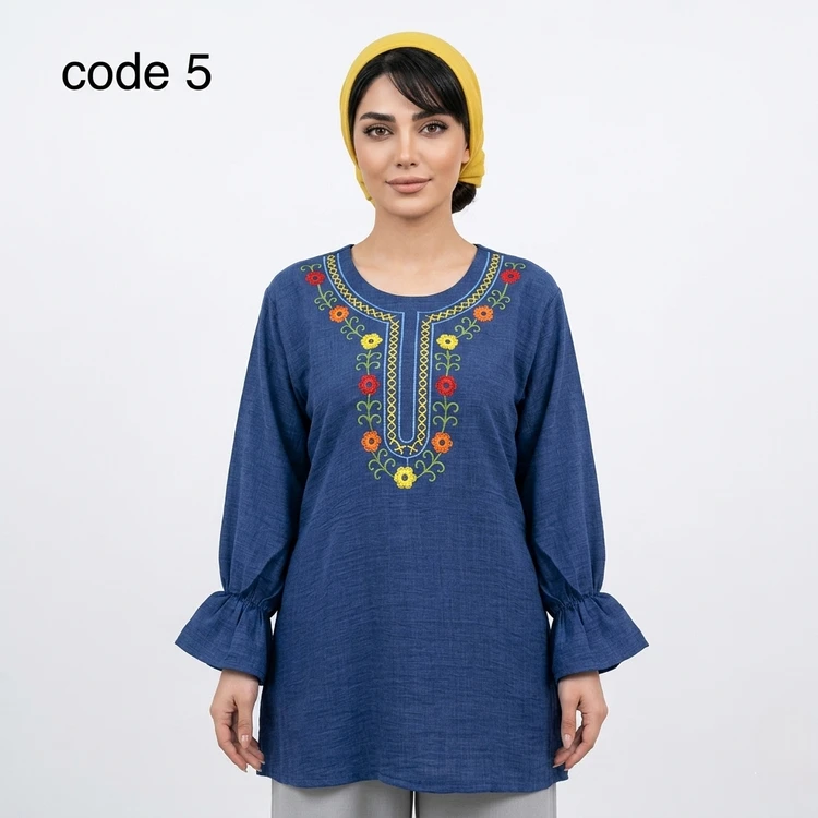 شومیز صوفیا گلدوزی مدل حوریا علیدسا