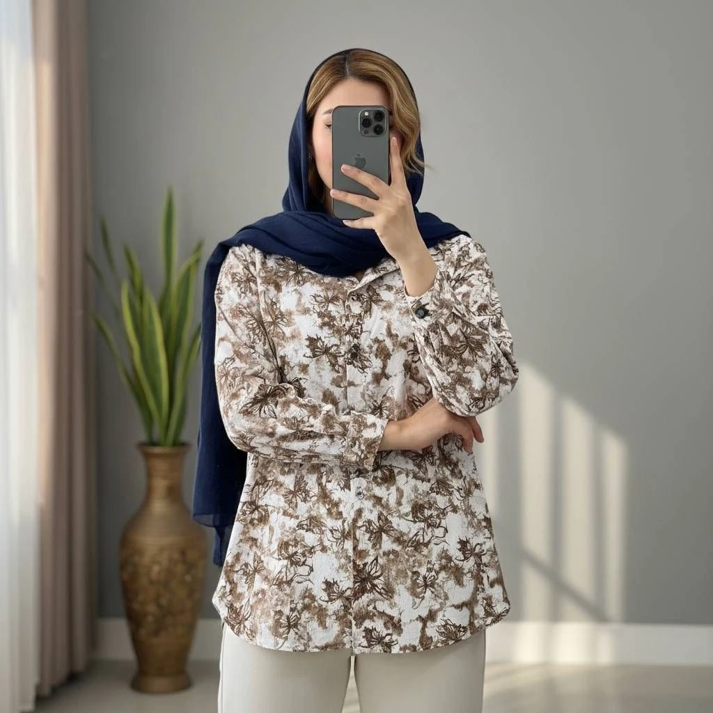 شومیز عیدانه پروانه