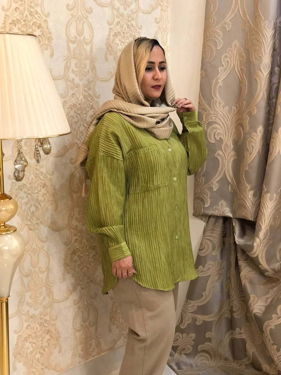 شومیز مانتویی تابستانی خنک زنانه