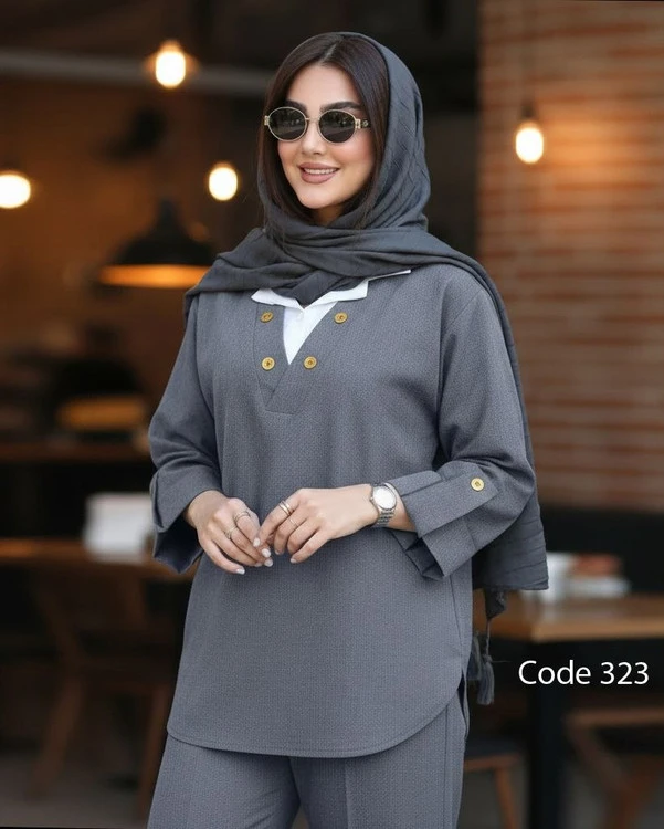 شومیز و شلوار کد۳۲۳