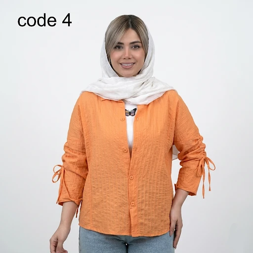 شومیز پری ژاکارد مدل پارلا علیدسا