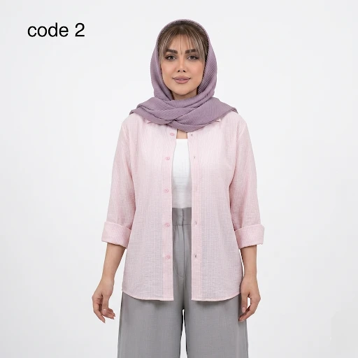 شومیز پری ژاکارد مدل پینار علیدسا