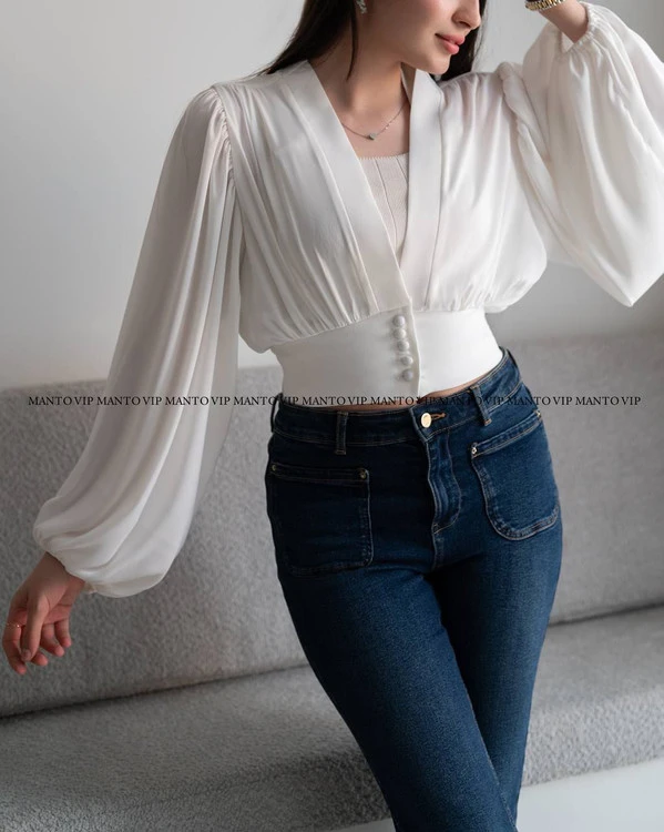 شومیز کرپ زنانه زارا VIP کد 15333