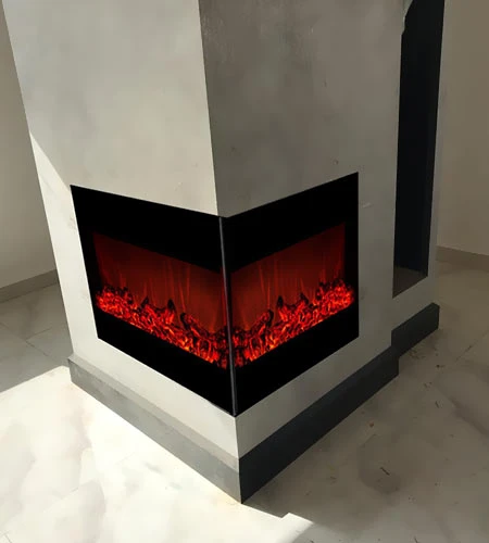 شومینه برقی ال صادراتی 50*55*50