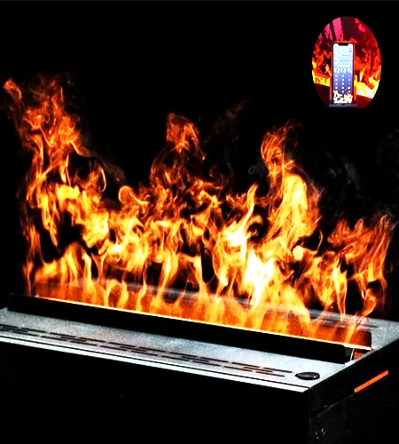 شومینه تبخیری لوکس تمام اتومات سایز 100
