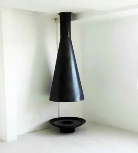 شومینه معلق مخروطی