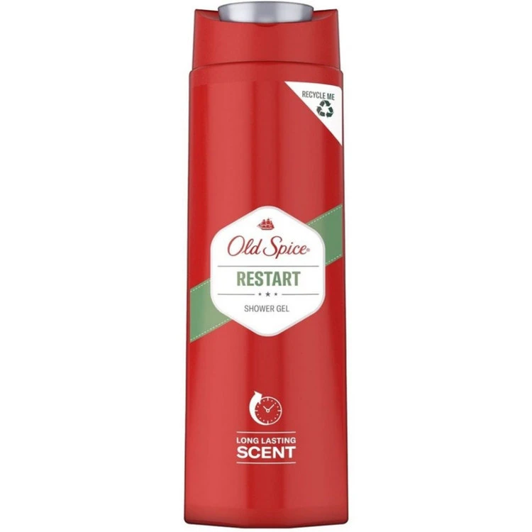 شوینده ۳ در ۱ اولد اسپایس (Old Spice) مدل Restart - حجم ۴۰۰ میلی‌لیتر