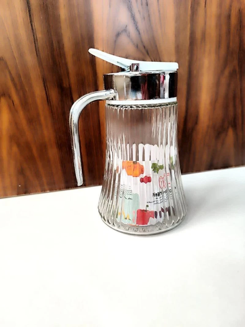 شکر پاش شیشه ای خط دار